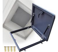 Galvanized Steel Roof Hatch Cover Door Latch Handle - Durable Powder Coated Bunker Lock, Weather-Resistant Design