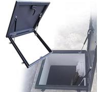 Galvanized Steel Roof Hatch - Secure Access Door for Flat Roofs & Cellar Openings - Heavy-Duty Solution for Commercial & Residential Use