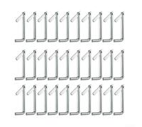 Galvanized Steel Scaffold Locking Pins 30 Pack, 3.74 Inch Rustproof Metal for Toggle Pins for Construction, DIY, Guard Bars, Furniture Installation