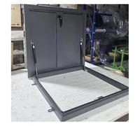 Galvanized Steel Skylight Access Window with Theft-Resistant Door 70x70cm (2.3x2.3ft) - Roof Hatch for Shopping Centers Secure and Versatile Design