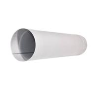 Galvanized Steel Solid Pipe/Length 1 Meter/Galvanised Chimney Liner Metal Ventilation Ducting Rigid Tube DPO01 (80mm)