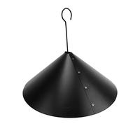 Galvanized Steel Squirrel Baffle for Bird Feeders Outdoor PVC Coated Deter Squirrels Stealing Preventer with Hook Screw Style