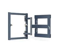 Galvanized Steel Wall Access Panel Door for Drywall - Ideal for Hidden Ceramic Tiles & Underfloor Heating Manifolds 50 x 3.5 x 40cm& Easy Access