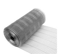 Galvanized Welded Wire Mesh Roll 0.3x15m - 1x10cm Rectangular Hole Fence for Chicken Aviary, Rabbit Hutch, Animal Enclosure & Plant Protection