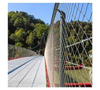 Galvanized Wire Fence Roll Stainless Steel Mesh Netting for Windows & Patios 8cm Hole Size Garden Farm Security Fence (1x8m)