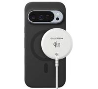 Galvanox 25W Magnetic Wireless Charger for Pixelsnap - Qi2.2 Fast Charging Pad (Compatible with MagSafe) 6FT USB-C Braided Cable for Pixel 10 Pro XL (White)