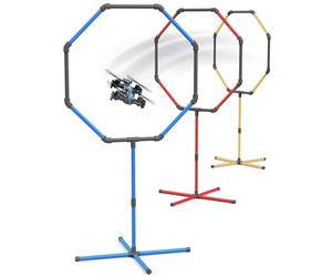 Galvanox Drone Obstacle Course Kit, Includes 3 Easy to Build Hoop Sizes, Perfect for Competition RC FPV Racing of drones or model aircraft. - Game Loop Gate Set