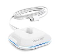 Galvanox Electric Toothbrush Charger - Compatible with Braun ORAL-B Toothbrushes, Replacement Model 3757 - USB Powered, No UK Adapter Plug Req (White)