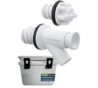 Galvanox Replacement Cooler Drain Plug and Push-Button Spigot Compatible with Yeti Tundra, Tank Buckets and RTIC Coolers