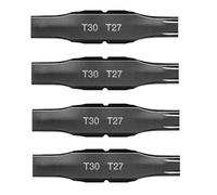 Galvanox Torx T30 - T25 Double Sided Screwdriver Replacement Bits for Leatherman Multi-Tools (4 Pack)
