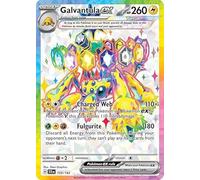 Galvantula ex 159/142 Ultra Rare Pokemon Card (SV Stellar Crown) + TitanCards Toploader