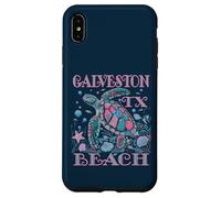 GALVESTON BEACH TX TURTLE LOVER COLORFUL BEACH SOUVENIR Case for iPhone XS Max