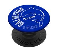Galveston Island, Texas Dolphin, Bottlenose, Marine Life PopSockets Adhesive PopGrip