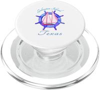 Galveston Island Texas Sailboat Sailing Vacation Nautical PopSockets PopGrip for MagSafe