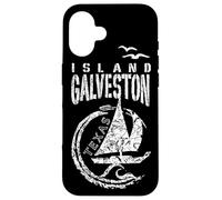 Galveston Island Texas, Sailing, Monohull, Catamaran Case for iPhone 16
