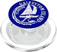 Galveston Island Texas, Sailing, Monohull, Catamaran PopSockets PopGrip for MagSafe