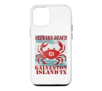 GALVESTON ISLAND TEXAS STEWAR BEACH WEATHERED NAUTICAL CRAB Case for iPhone 12/12 Pro