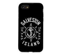 Galveston Island Texas Vintage Compass Rose Anchor Case for iPhone SE (2020) / 7/8