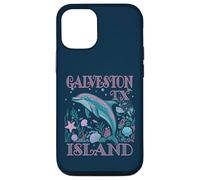 GALVESTON ISLAND TX DOLPHIN COLORFUL BEACH SOUVENIR Case for iPhone 12/12 Pro