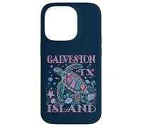 GALVESTON ISLAND TX TURTLE LOVER COLORFUL BEACH SOUVENIR Case for iPhone 14 Pro