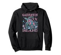 GALVESTON ISLAND TX TURTLE LOVER COLORFUL BEACH SOUVENIR Pullover Hoodie