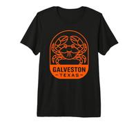 Galveston Texas Crab Beach Lover Premium T-Shirt