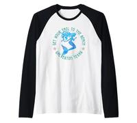 Galveston Texas Mermaid Raglan Baseball Tee