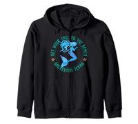 Galveston Texas Mermaid Zip Hoodie