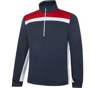 GALVIN GREEN 2025 DEAN GOLF MIDLAYER - NAVY / RED - 2XL