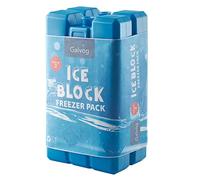 Galvog® Freezer Blocks Ice Packs 400mlx2 for Lunch Box | Long Lasting Reusable Ice Blocks For Cool Bags Lunch Boxes Coolers - Your Travel Camping Picnic Companion