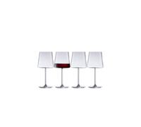 Galway Crystal Alto Red Wine Set of 4 in Clear Galway Crystal Clear