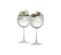 Galway Crystal Elegance' Gin & Tonic Pair in Clear Galway Crystal Clear