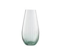 Galway Crystal 'erne' 12" Vase - Colour Collection In Light Green Light Green One Size