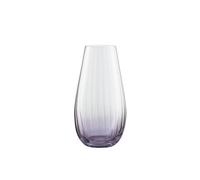 Galway Crystal 'erne' 9.5" Vase - Colour Collection In Purple Purple One Size