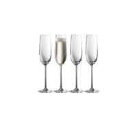 Galway Crystal 'solus' Flute Set Of Four In Clear Clear One Size
