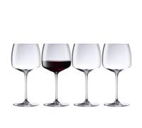 Galway Crystal Tivoli Red Wine Set of 4 in Clear Galway Crystal Clear
