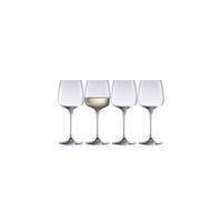 Galway Crystal Tivoli White Wine Set of 4 in Clear Galway Crystal Clear