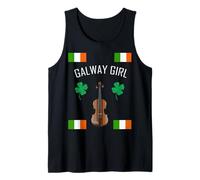 Galway Girl T-Shirt - Men Women Youth Ireland Flag Tank Top