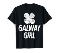 Galway Girl t Shirts Funny St Patricks Day Women T-Shirt