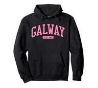 Galway Ireland College University Style Navy Pullover Hoodie