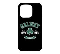 Galway Ireland Irish Heritage Shamrock Celtic Ancestry Case for iPhone 15 Pro