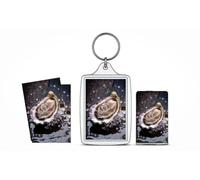 Galway Oyster Festival Souvenir Set | Ireland Festival Gift - Keychain, Magnet & Photo Wallet Pack, Events & Seafood Collectible (8 Pack)