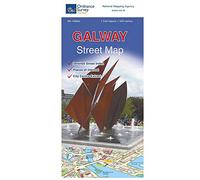 Galway Street Map | Enlarged City Centre Map | Ordnance Survey Ireland | OSI Galway Street Map | Galway | City Centre | Street Map | Maps | Adventure (Irish Street Maps)