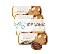 Galxy Milk Chocolate Digestive Biscuits 300g (4 Pack)|By Ideaonic