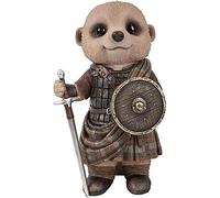 GAM William Wallace Baby Meerkat Garden Ornament - Outdoor Resin Animal Statue, Frost Resistant, Freestanding Yard Decor - Pet Pal Figure, 22.6cm High - Cute Garden Decoration for All Seasons