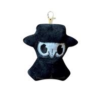 GAMAGO Plague Doctor BFF Mini Plush Keychain - Keychain - Bag Clip 4" x 4" - Perfect for Backpacks, Book Bags - Kids, Teens and Adults - Officially Licensed for