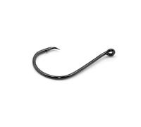 Gamakatsu Circle Offset Point Octopus Hook-Pack Of 25 (Black, 4/0)