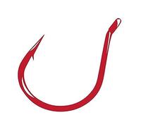 Gamakatsu Finesse Wide Gap Hook-Pack Of 25 (Red, 4)