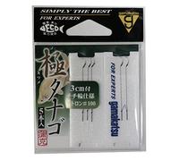 Gamakatsu KIWAME TANAGO Hook with 3cm Tetoron #100 5pcs