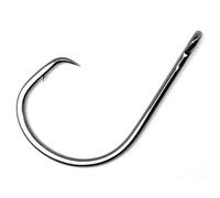 Gamakatsu Straight Eye Inline Octopus Circle Hook-Pack Of 25 (Black, 7/0)